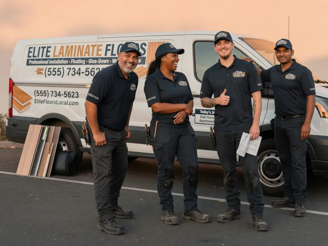 Laminate flooring installation company in Bonita, LA